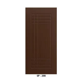 WPC Grooved Door Design 208 by Simmply Perfect, Hyderabad