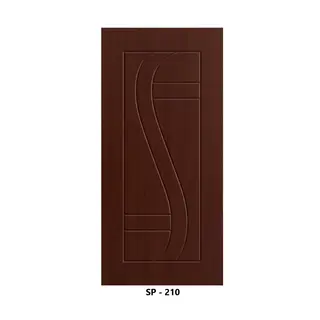 WPC Grooved Door Design 210 by Simmply Perfect, Hyderabad