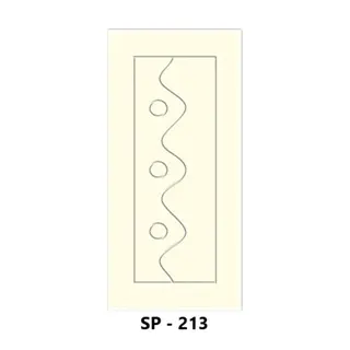WPC Grooved Door Design 213 by Simmply Perfect, Hyderabad