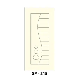 WPC Grooved Door Design 215 by Simmply Perfect, Hyderabad