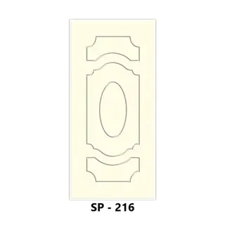 WPC Grooved Door Design 216 by Simmply Perfect, Hyderabad