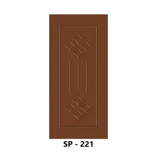 WPC Grooved Door Design 221 by Simmply Perfect, Hyderabad