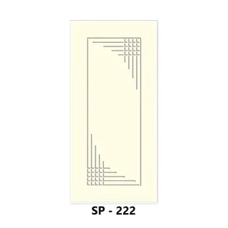 WPC Grooved Door Design 222 by Simmply Perfect, Hyderabad