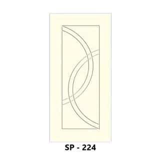 WPC Grooved Door Design 224 by Simmply Perfect, Hyderabad