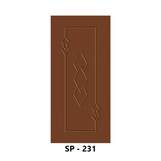 WPC Grooved Door Design 231 by Simmply Perfect, Hyderabad
