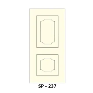 WPC Grooved Door Design 237 by Simmply Perfect, Hyderabad