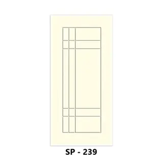 WPC Grooved Door Design 239 by Simmply Perfect, Hyderabad