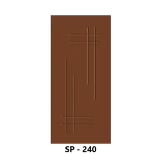 WPC Grooved Door Design 240 by Simmply Perfect, Hyderabad
