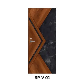 WPC Laminated Door (SP-V 01) by Simmply Perfect, Hyderabad
