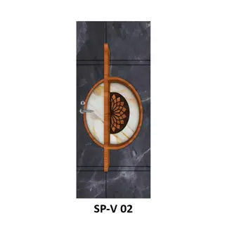 WPC Laminated Door (SP-V 02) by Simmply Perfect, Hyderabad