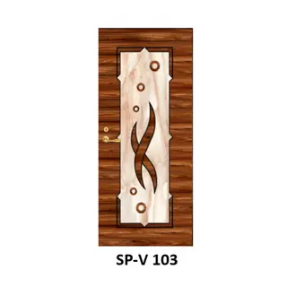 WPC Laminated Door (SP-V 103) by Simmply Perfect, Hyderabad