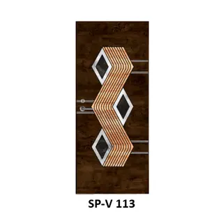 WPC Laminated Door (SP-V 113) by Simmply Perfect, Hyderabad