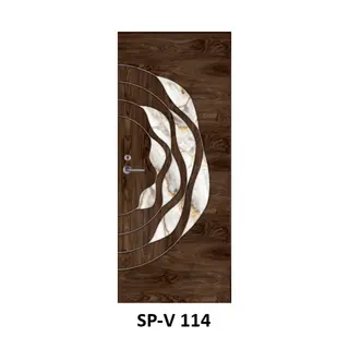 WPC Laminated Door (SP-V 114) by Simmply Perfect, Hyderabad
