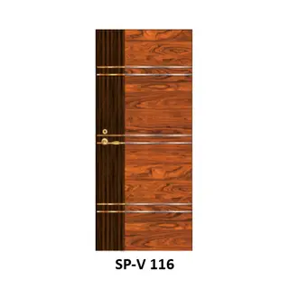 WPC Laminated Door (SP-V 116) by Simmply Perfect, Hyderabad