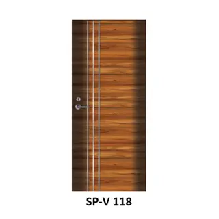 WPC Laminated Door (SP-V 118) by Simmply Perfect, Hyderabad