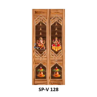 WPC Laminated Door (SP-V 128) by Simmply Perfect, Hyderabad