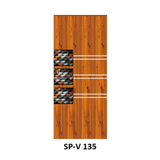 WPC Laminated Door (SP-V 135) by Simmply Perfect, Hyderabad