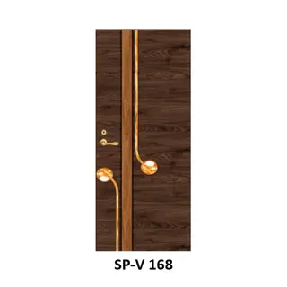 WPC Laminated Door (SP-V 168) by Simmply Perfect, Hyderabad
