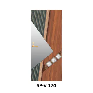 WPC Laminated Door (SP-V 174) by Simmply Perfect, Hyderabad