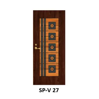WPC Laminated Door (SP-V 27) by Simmply Perfect, Hyderabad