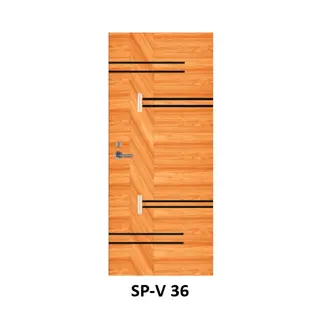 WPC Laminated Door (SP-V 36) by Simmply Perfect, Hyderabad