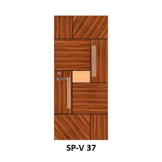 WPC Laminated Door (SP-V 37) by Simmply Perfect, Hyderabad