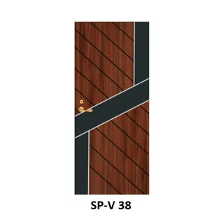 WPC Laminated Door (SP-V 38) by Simmply Perfect, Hyderabad