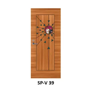 WPC Laminated Door (SP-V 39) by Simmply Perfect, Hyderabad