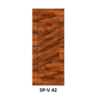 WPC Laminated Door (SP-V 42) by Simmply Perfect, Hyderabad