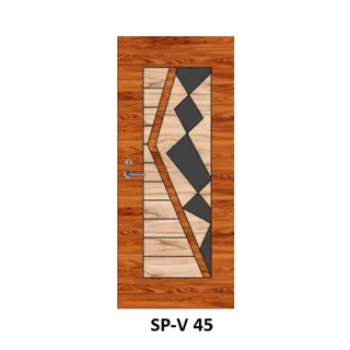 WPC Laminated Door (SP-V 45) by Simmply Perfect, Hyderabad