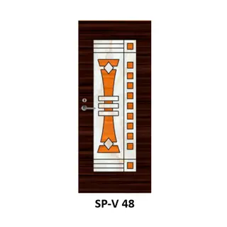 WPC Laminated Door (SP-V 48) by Simmply Perfect, Hyderabad