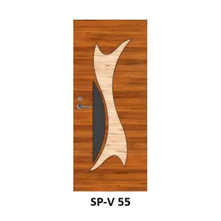 WPC Laminated Door (SP-V 55) by Simmply Perfect, Hyderabad