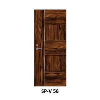 WPC Laminated Door (SP-V 58) by Simmply Perfect, Hyderabad