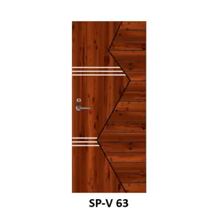 WPC Laminated Door (SP-V 63) by Simmply Perfect, Hyderabad