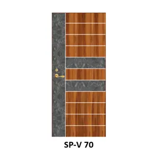 WPC Laminated Door (SP-V 70) by Simmply Perfect, Hyderabad