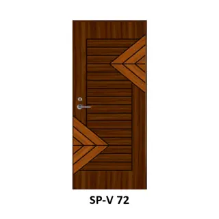 WPC Laminated Door (SP-V 72) by Simmply Perfect, Hyderabad