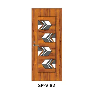 WPC Laminated Door (SP-V 82) by Simmply Perfect, Hyderabad