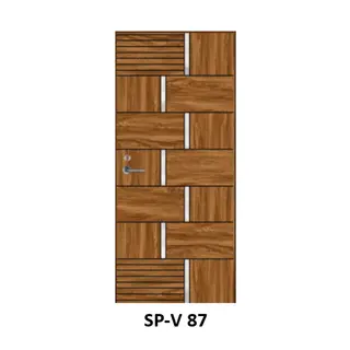 WPC Laminated Door (SP-V 87) by Simmply Perfect, Hyderabad