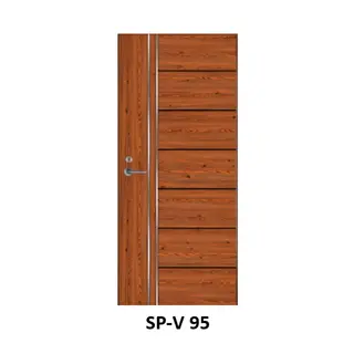 WPC Laminated Door (SP-V 95) by Simmply Perfect, Hyderabad