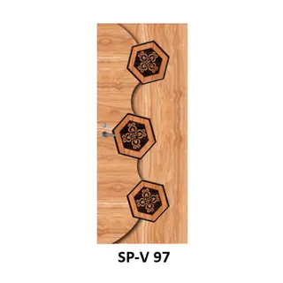 WPC Laminated Door (SP-V 97) by Simmply Perfect, Hyderabad