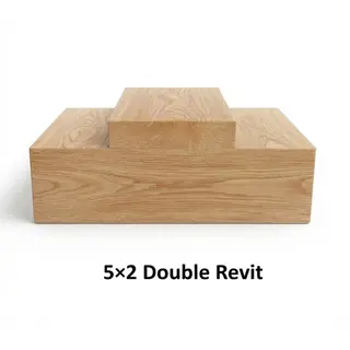 WPC Oak Door Frame (5x2 Double Revit Density) by Simmply Perfect, Hyderabad