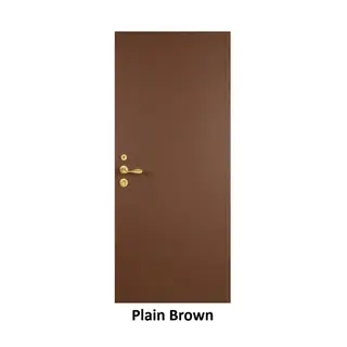 WPC Plain Door Brown by Simmply Perfect, Hyderabad
