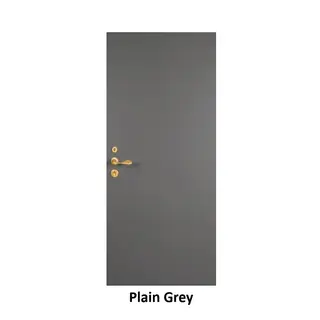 WPC Plain Door Grey by Simmply Perfect, Hyderabad
