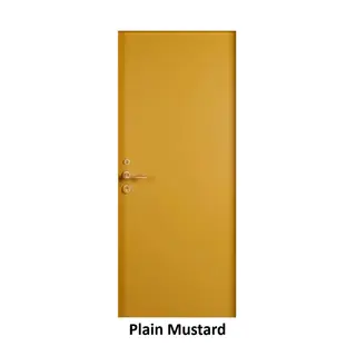 WPC Plain Door Mustard by Simmply Perfect, Hyderabad