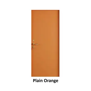 WPC Plain Door Orange by Simmply Perfect, Hyderabad