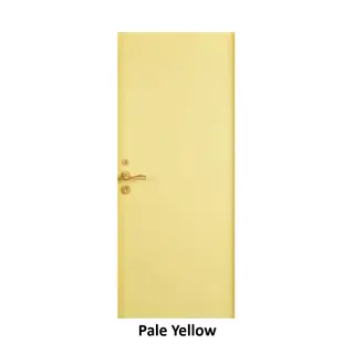 WPC Plain Door Pale Yellow by Simmply Perfect, Hyderabad