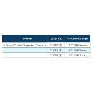 Y Series Wonder Single Arm Operator for UPVC Windows & Doors – view 3 Y Series Wonder Single Arm Operator for UPVC Windows & Doors – view 3 by Simmply Perfect, Hyderabad
