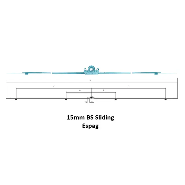 15mm Bs Sliding Espag for UPVC Windows & Doors | Simmply Perfect 15mm Bs Sliding Espag for UPVC Windows & Doors by Simmply Perfect, Hyderabad