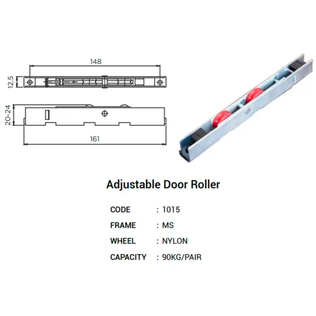 Adjustable Door Roller for UPVC Windows & Doors | Simmply Perfect Adjustable Door Roller for UPVC Windows & Doors by Simmply Perfect, Hyderabad