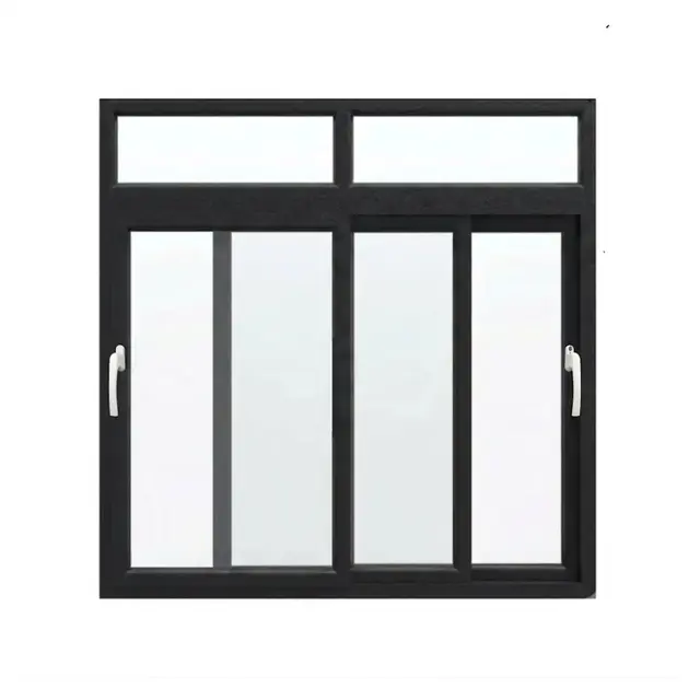 Black Laminated UPVC 112 Series 3-Track Combination Sliding Door with Top Fix Black Laminated UPVC 112 Series 3-Track Combination Sliding Door with Top Fix by Simmply Perfect, Hyderabad